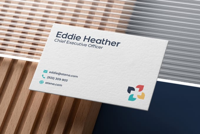 I will create a clean, minimal business card and stationery