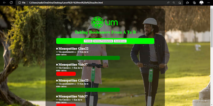 Create a website with html and css by Nadiraboussaad | Fiverr