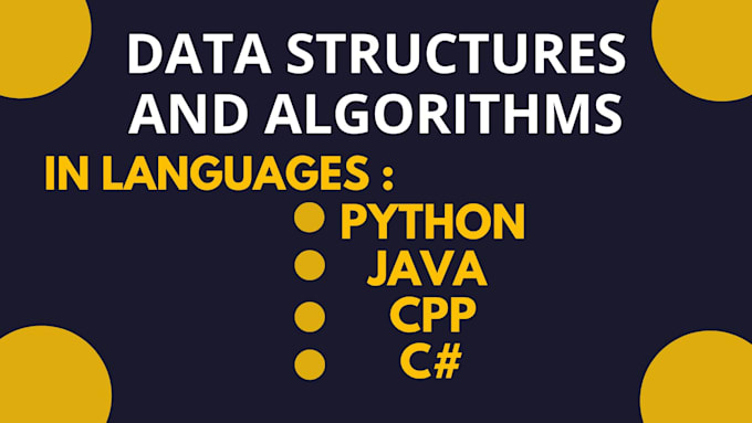 Data structures and oops task in cpp java python c sharp by Fam_tech110 ...