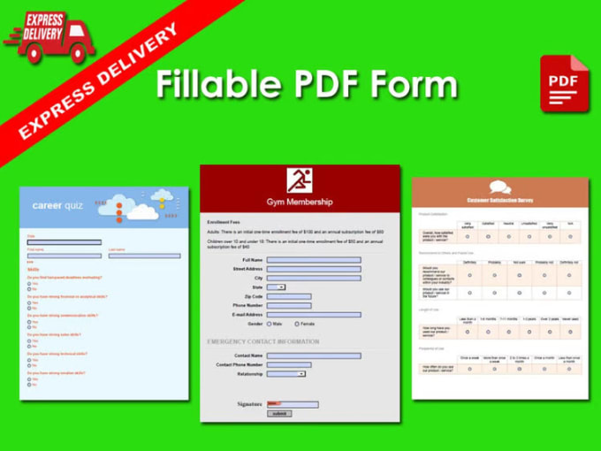Create Pdf Fillable Form Convert To Fillable Pdf Form By Mohtashim14 9362