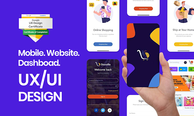 Do mobile app ui design or any ui ux design in figma by Nafeeszulfiqar ...