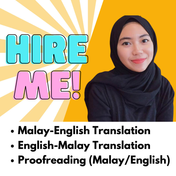 Translate your malay and english documents by N_urizzati Fiverr