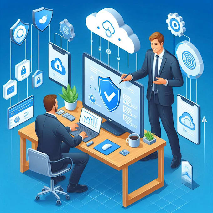 setup microsoft entra id, intune, defender