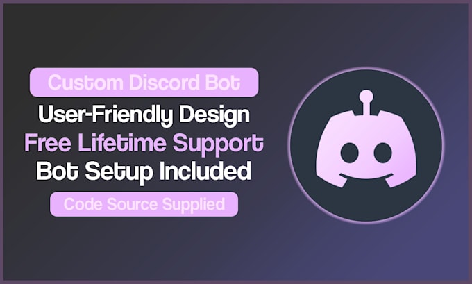 Create a custom discord bot for you by Melca_ | Fiverr