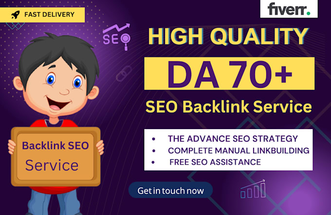 rank your website with high quality SEO backlinks link building services