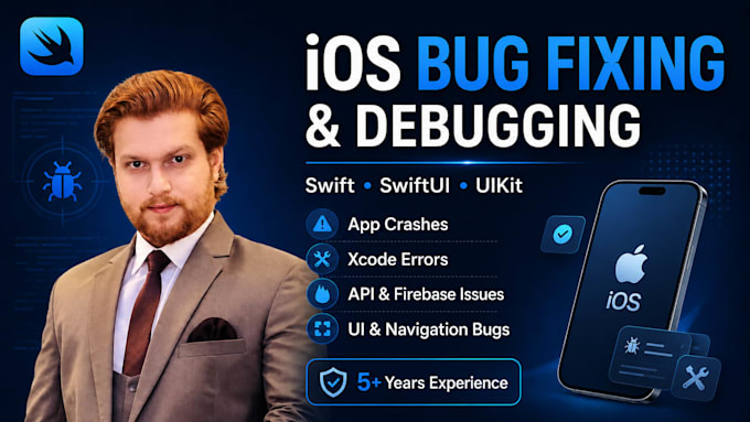 fix bugs crashes and issues in your ios app swift swiftui uikit