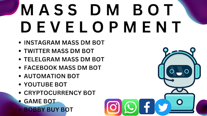 Create instagram mass dm bot, instagram mass dm, instagram bot, using ...