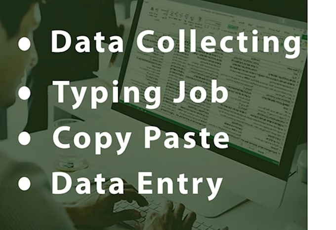 Do data entry, excel copy paste from pdf, typing by Somnath2102 | Fiverr