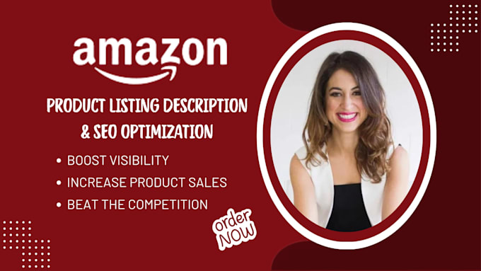 write amazon product listing description, SEO amazon listing optimization