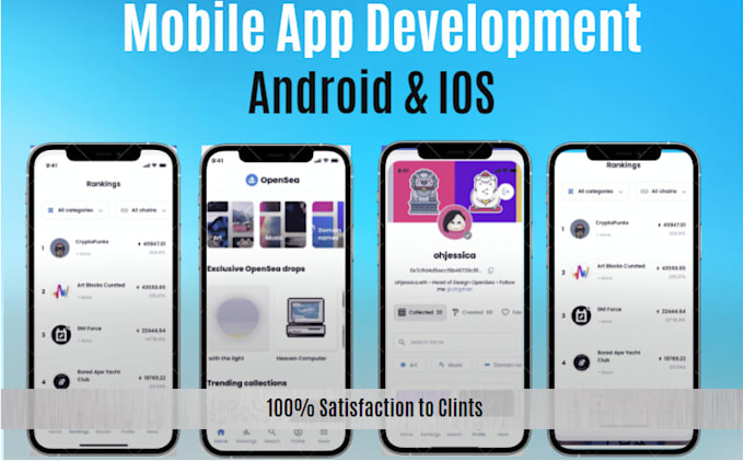 Create and design mobile application in minimum time by Shuartech | Fiverr