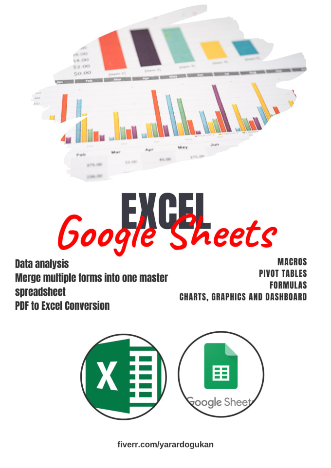 Be your excel and google sheets expert by Yarardogukan Fiverr