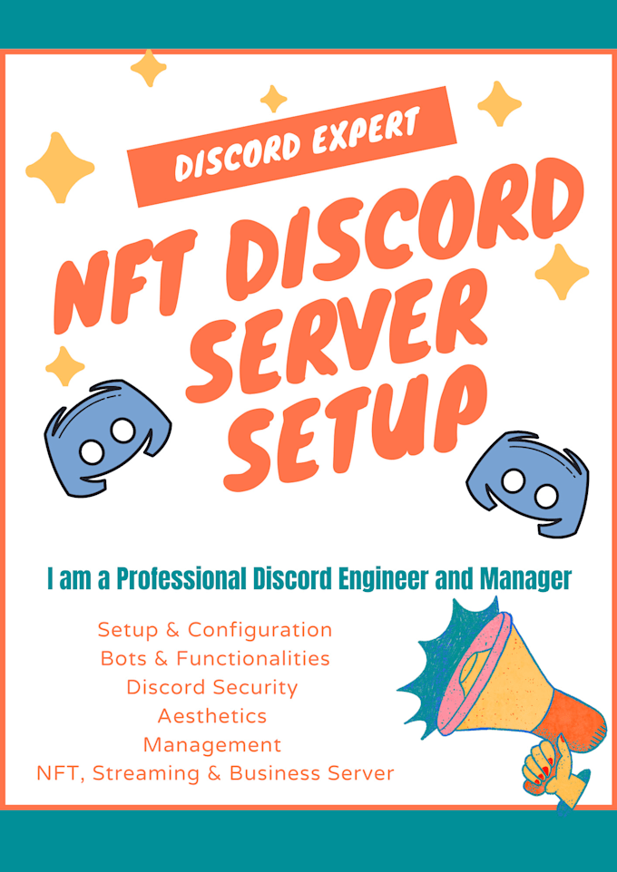 setup and manage a new and existing discord server