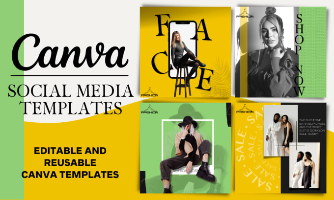 Create canva templates for your brand by Slkcreativespc Fiverr