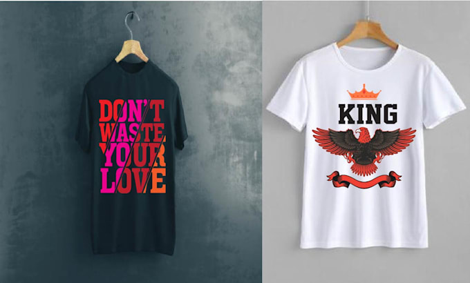 do typography and modern graphic t shirt design