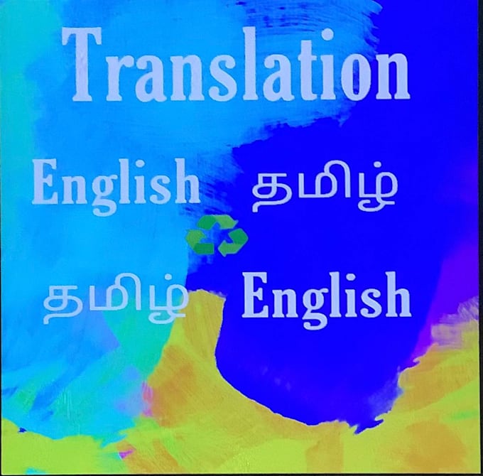 professionally translate english to tamil
