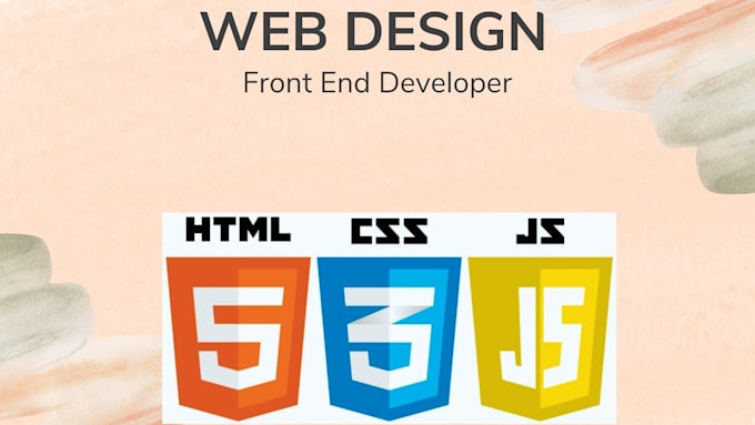 Do web design in html, css, js, bootstrap by Ahmadraza2272 | Fiverr