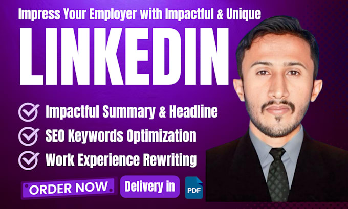 do linkedin profile optimization and help you get noticed