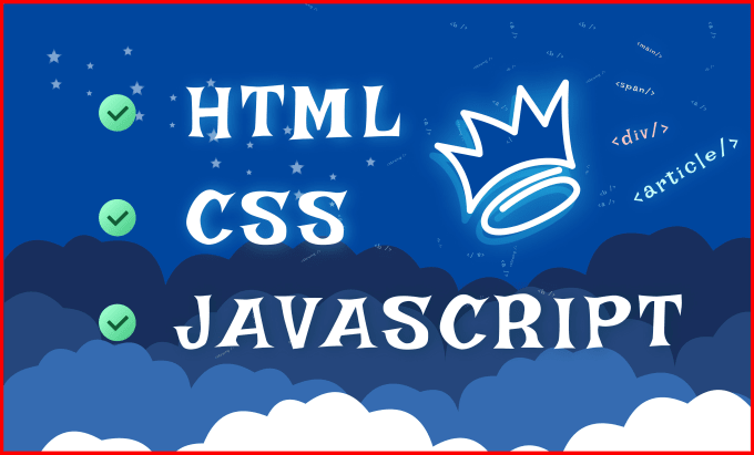 Write javascript, html, css, jquery code for you by Imriwain | Fiverr