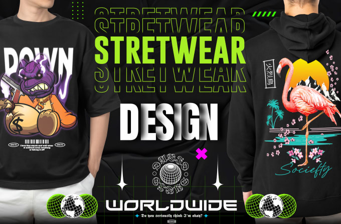 Make streetwear design for your clothing and tshirt by Stofclothing ...