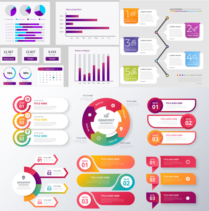 Design professional graphs, infographics, charts, and diagrams by X ...