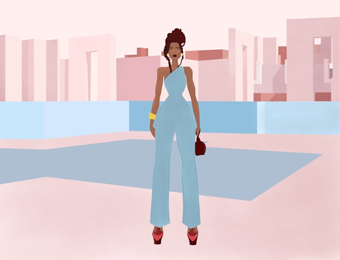 fashion design illustration artwork