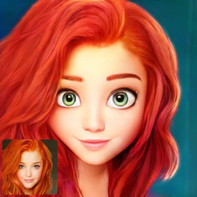 Transform your face into cartoon by Ylmaker | Fiverr