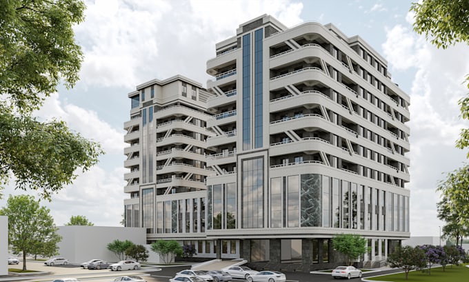 create high quality exterior design and rendering
