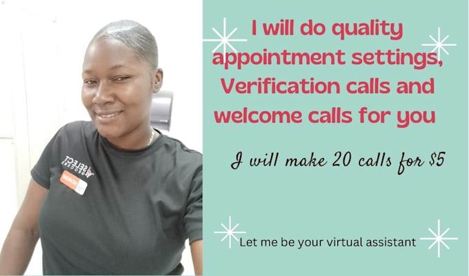 do quality appointment settings and welcome calls for you