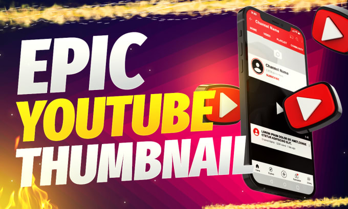 Design custom youtube thumbnail and banner by Uza1rshah | Fiverr