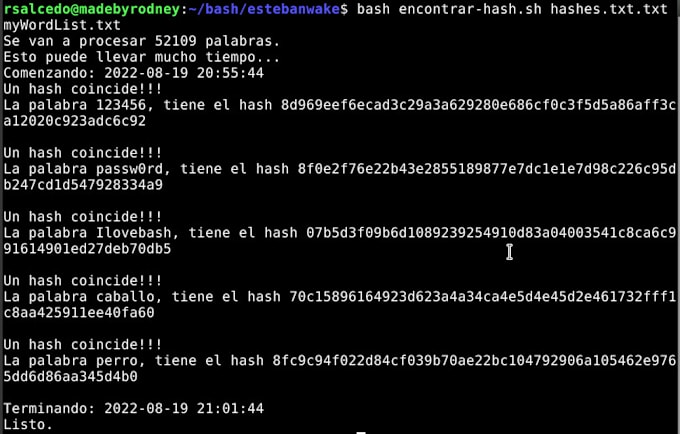 Creare uno script per la shell bash di linux