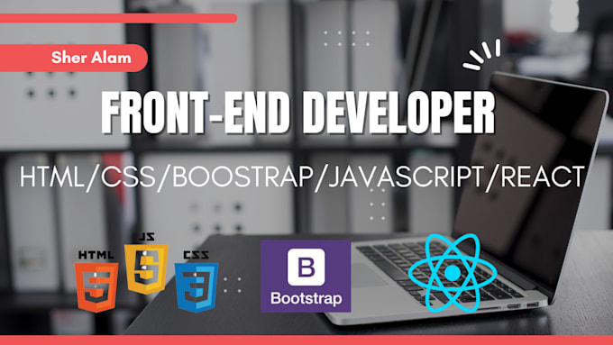 Be your awesome react js frontend developer by Sher_alam123 | Fiverr