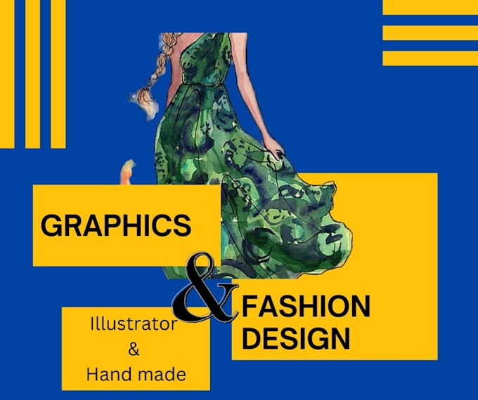 Draw fashion illustration or sketch and design collections by ...