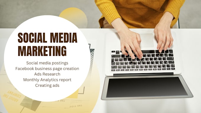 be your  social media marketing manager