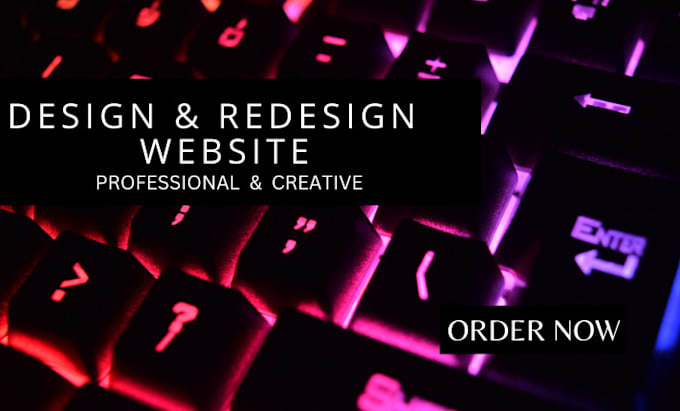Design front end website using html css and javascript by Creative ...