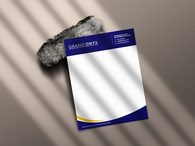 Design professional stationery items by Zhunuu Fiverr