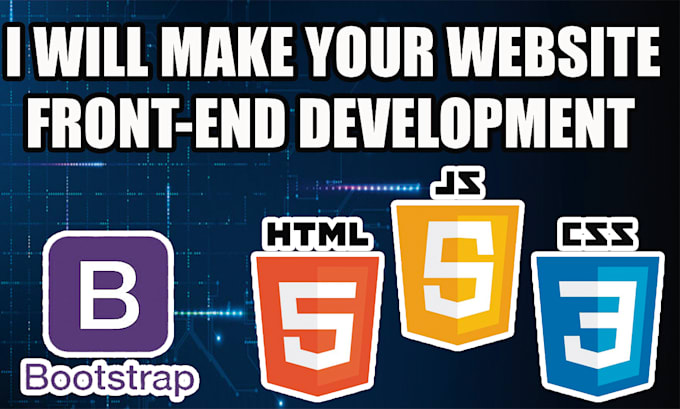 Create your desired website, using html, css, and javascript with ...