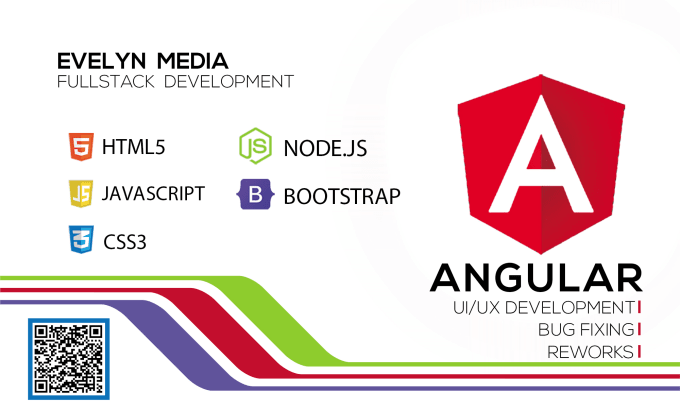 Develop angular javascript html5 css application from photoshop figma ...