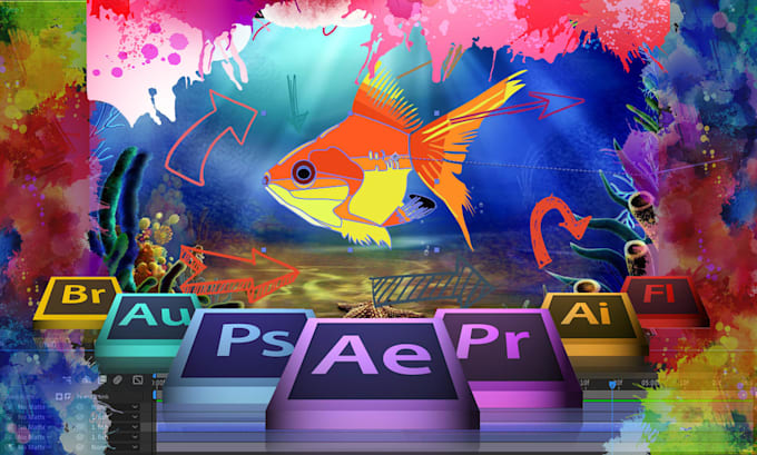 create awesome motion graphics for your logo , intro , business
