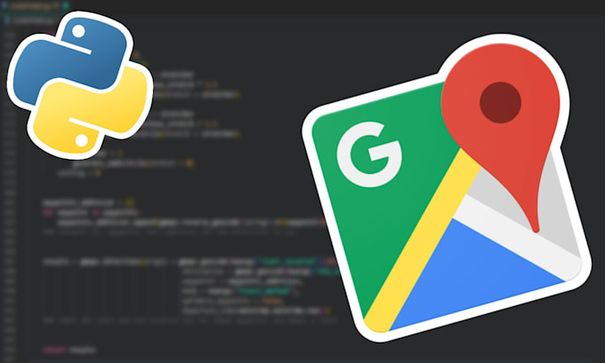 Create a program with google maps python library by Dominicbrzezins ...