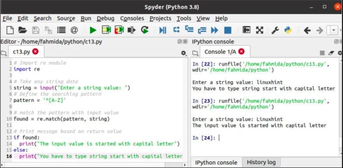Write python script for automation task, python running project for you ...