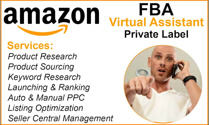 Be your amazon virtual assistant for fba private label by Usmanraja00 ...
