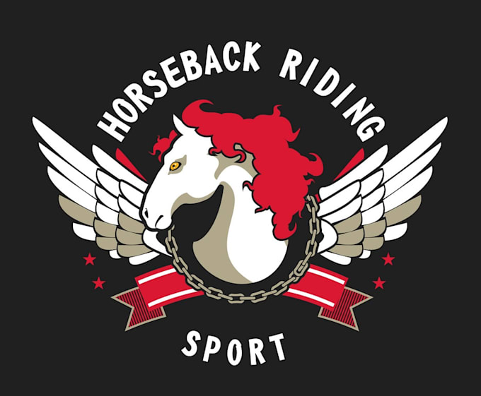 design modern awesome horse logo