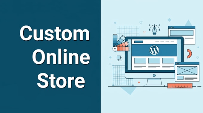 create custom business website or online store