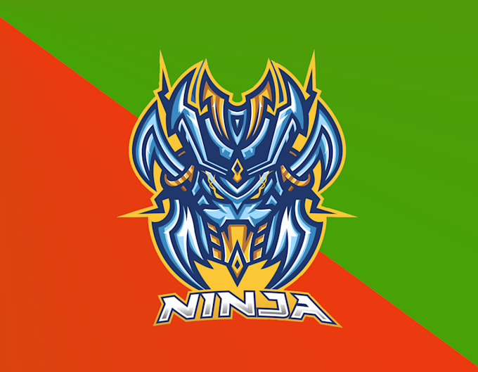 do creative ninja mascot logo for you with my on creativity
