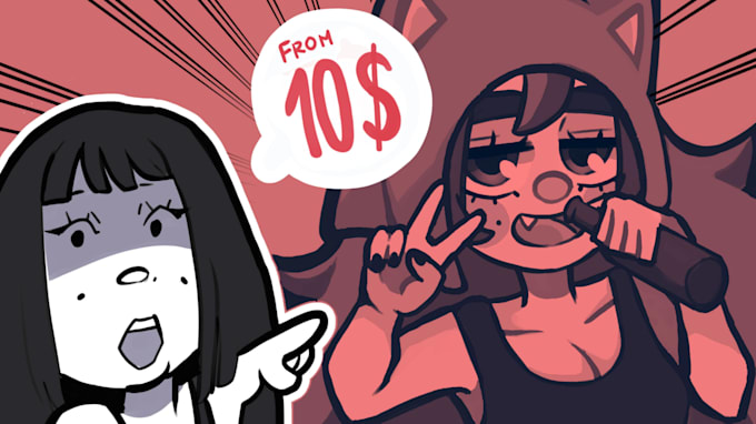 do a digital art commission in my style