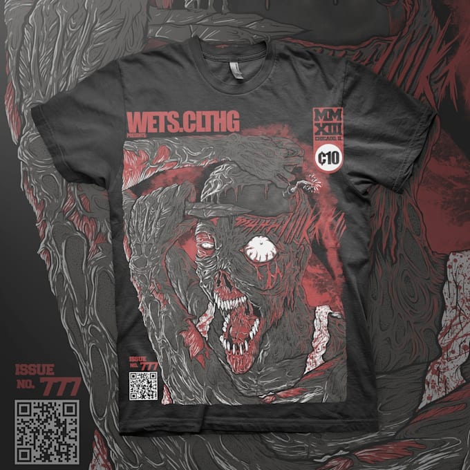 design any type of Tshirt artwork