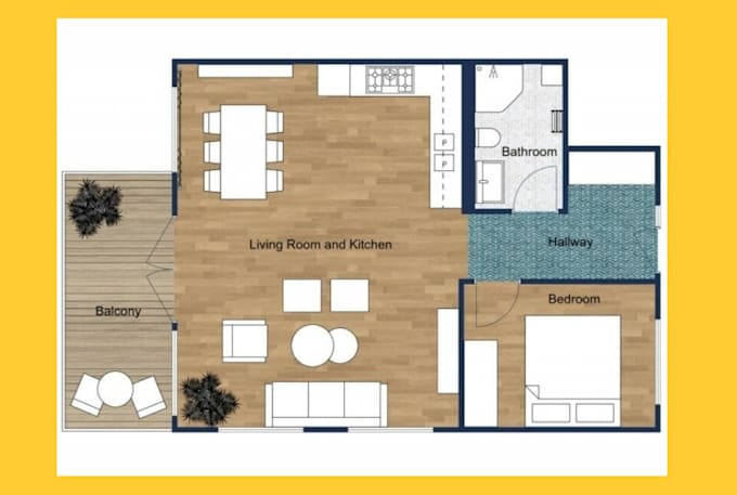 be your architect, draftsman, redraw 2d 3d  house map