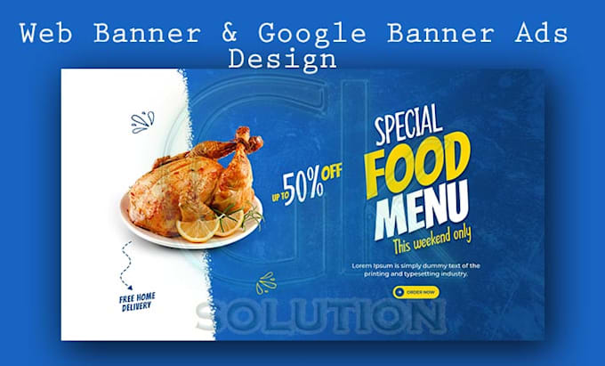design web banner and google ads for you