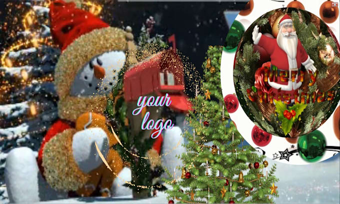 make this best christmas greeting video