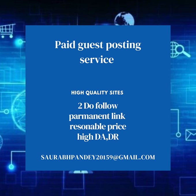 high quality seo guest blog post with dofollow backlink